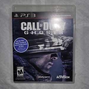 Call of Duty: Ghosts for PS3 - Black Cover